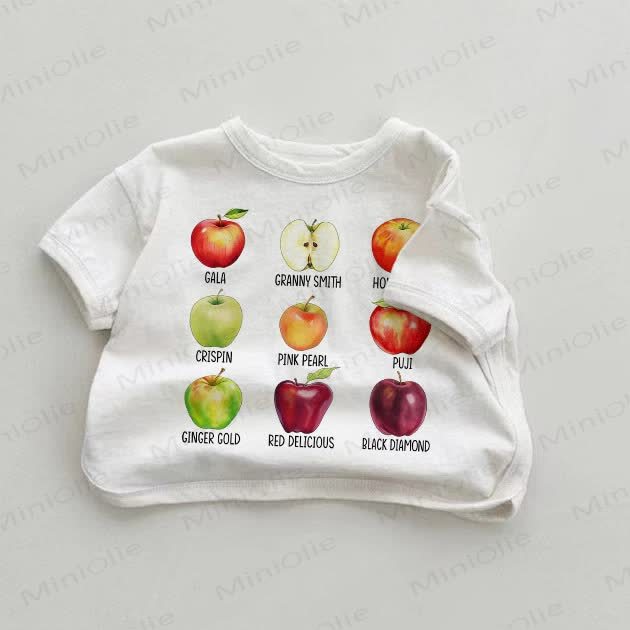 Baby Different Apples White T-shirt - White - 18-24M - image 1