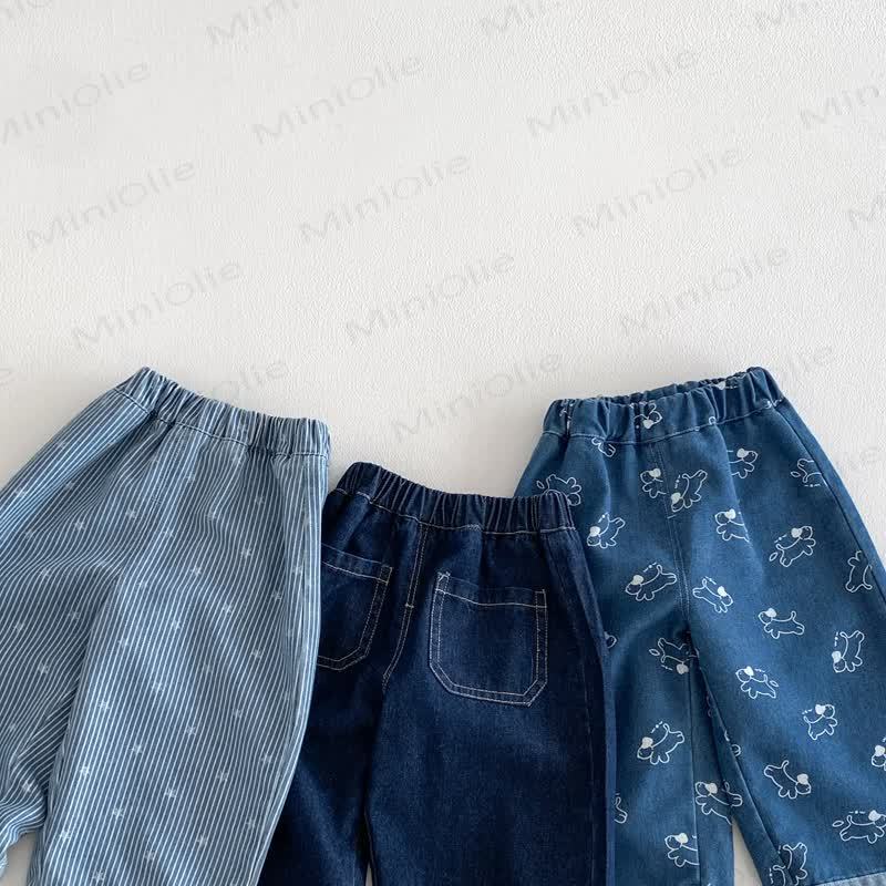 Baby Toddler Cartoon Jeans - image 8