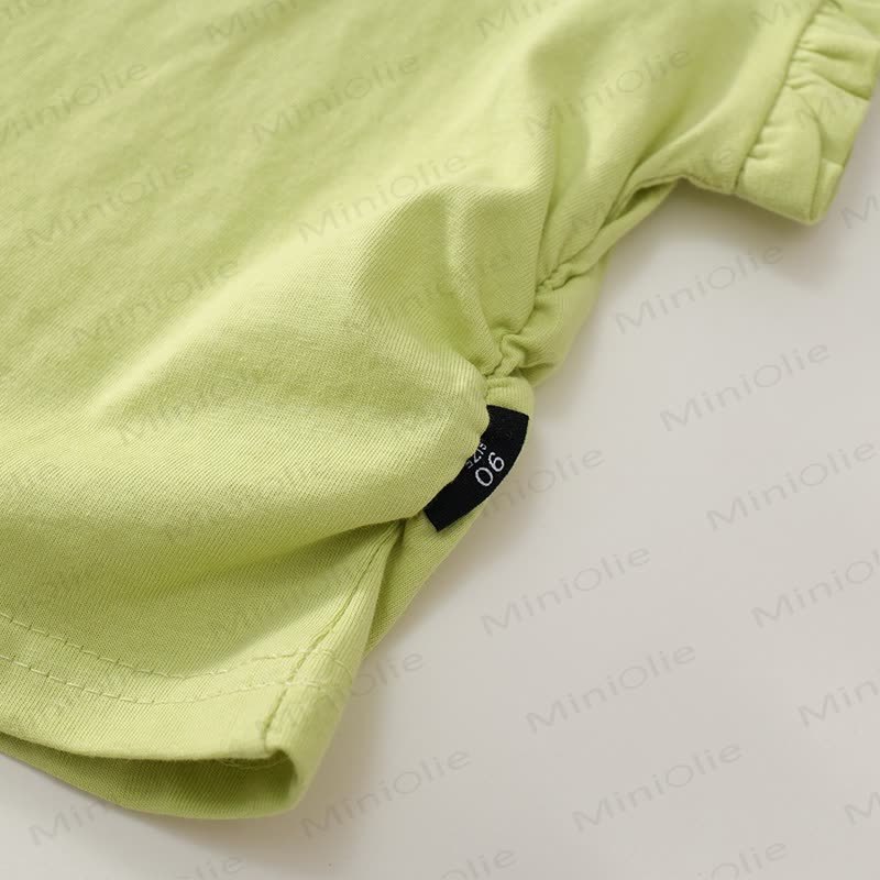 Toddler Kid Girl Oil Painting Flower 2-piece Set - image 5