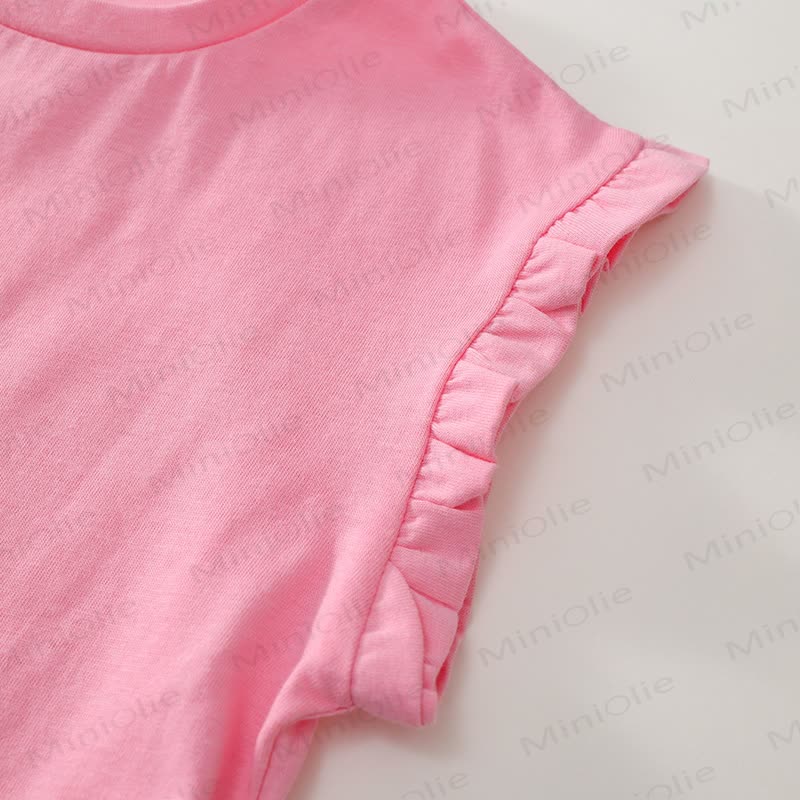 Toddler Kid Girl Oil Painting Flower 2-piece Set - image 11