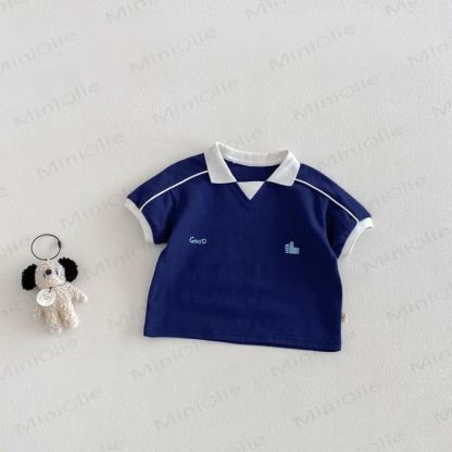 GOOD Baby Toddler Shirt or Shorts - Blue Shirt - 4-5T - image 5