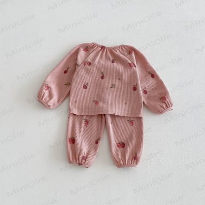 Baby Toddler Avocado/Pomegranate Waffle Set - image 10