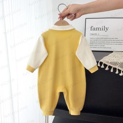 DUCK PARTY Baby Fake 2pcs Romper - image 2