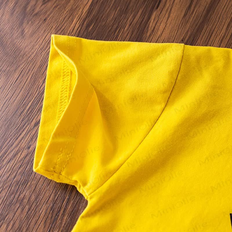 Toddler Duck Tee and Overalls Set - image 6