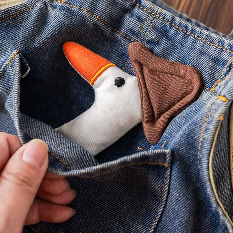 Toddler Duck Tee and Overalls Set - image 17