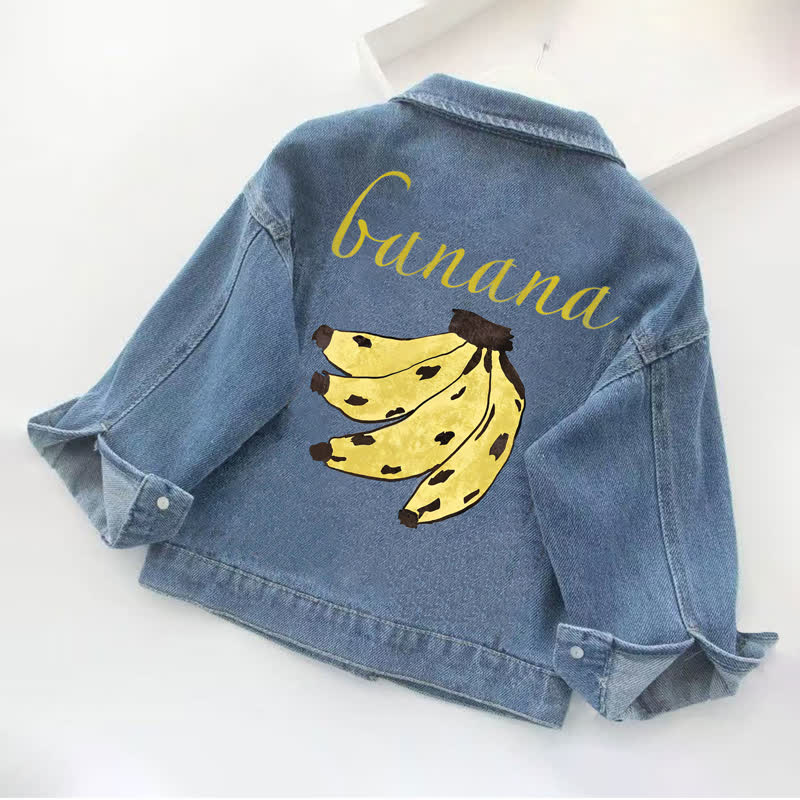 BANANA Toddler Kid Denim Jacket - Blue - 10-11T - image 1