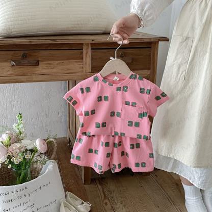 Toddler Alphabet Tee and Shorts Set - image 10