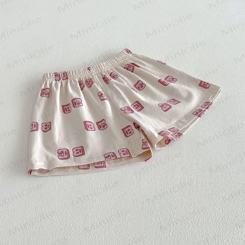 Toddler Alphabet Tee and Shorts Set - image 6