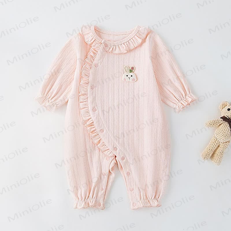 Baby Bunny Romper with Hat - image 7