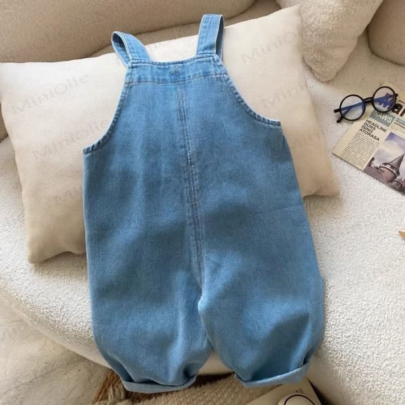 Toddler Boy Star Pocket Overalls - image 3