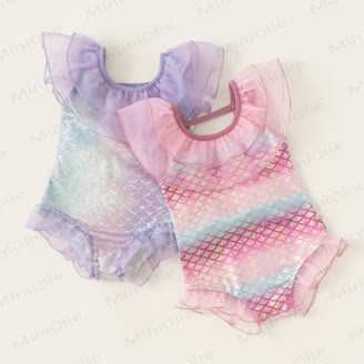 Baby Mesh Mermaid Swimsuit - image 1
