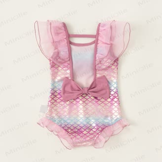 Baby Mesh Mermaid Swimsuit - image 6