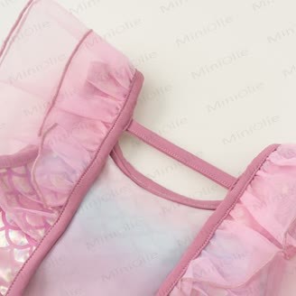 Baby Mesh Mermaid Swimsuit - image 7