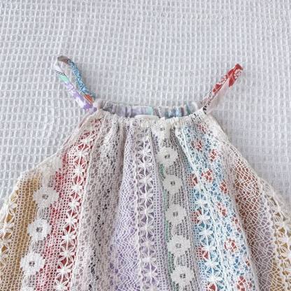 Toddler Girl Boho Tassel Dress - image 2