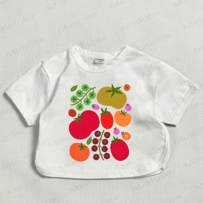 Baby Tomato Family Summer White T-shirt - White - 18-24M - image 1