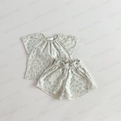 Toddler Polka Dot Breathable Cotton Lounge Dress Set - image 6