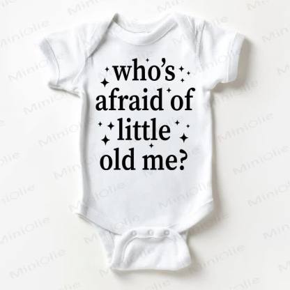 WHO'S AFRAID OF LITTLE OLD ME? Baby Rainbow White Bodysuit - White - 18-24M - image 1