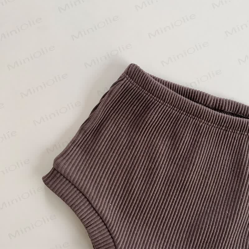 Baby Floral Top and Shorts Rib Set - image 12