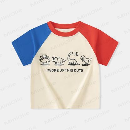 I WOKE UP THIS CUTE Toddler Dino T-Shirt - image 7