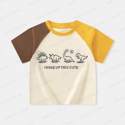 I WOKE UP THIS CUTE Toddler Dino T-Shirt - image 6