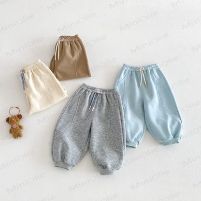 Toddler Boy Solid Color Jogger Pants - image 1