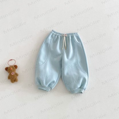 Toddler Boy Solid Color Jogger Pants - Blue - 4-5T - image 5