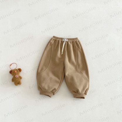 Toddler Boy Solid Color Jogger Pants - image 8