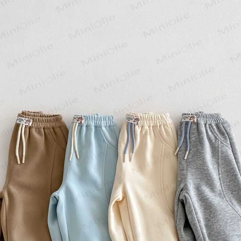 Toddler Boy Solid Color Jogger Pants - image 12