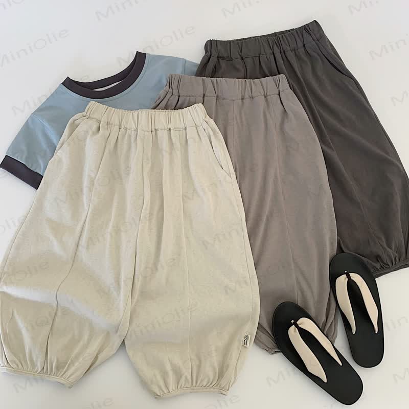 Toddler Kid Casual Elastic Waist Pants  - image 1