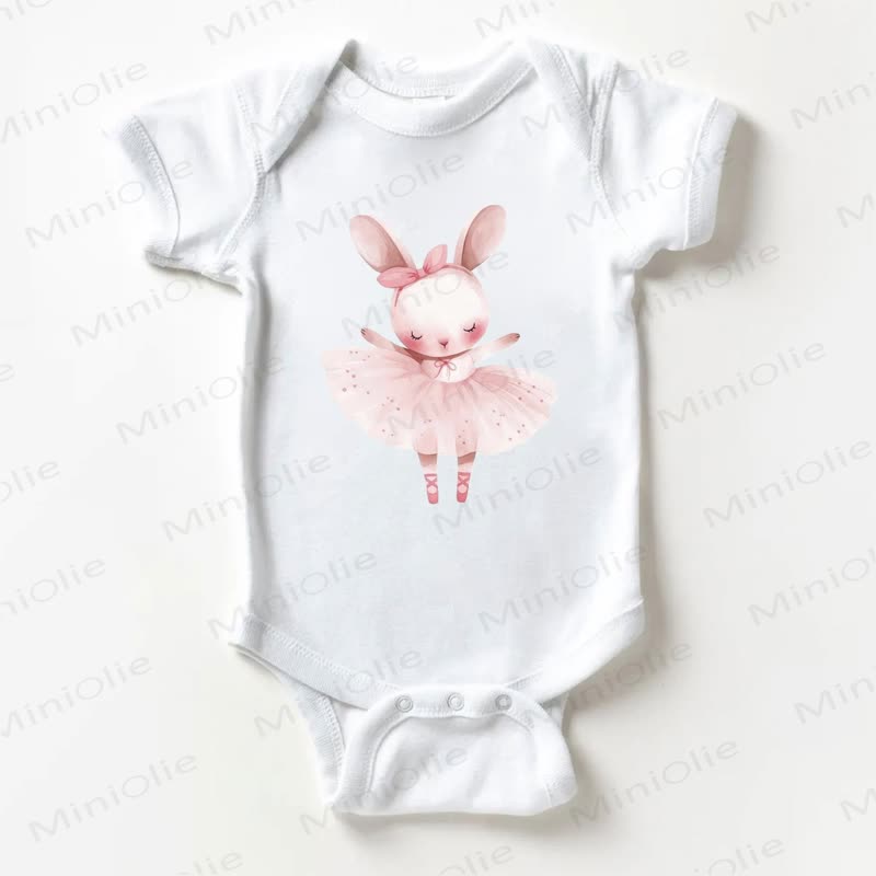 Baby Rabbit White Bodysuit - White - 18-24M - image 1