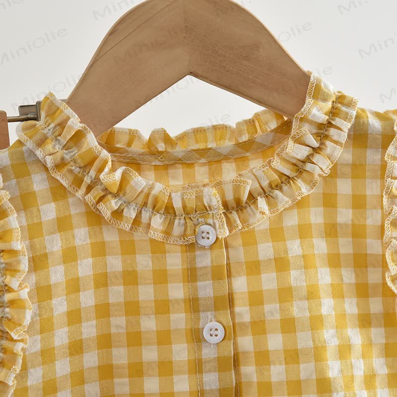 Toddler Girls Sleeveless Vest and Pants 2-piece Set - image 4