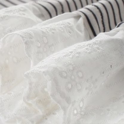 Toddler Girl Striped Butterfly T-shirt - image 4