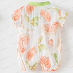 Baby Pomelo Kimono Romper - image 2