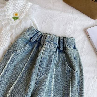 Toddler Girl Straight Leg Denim Pants - image 3