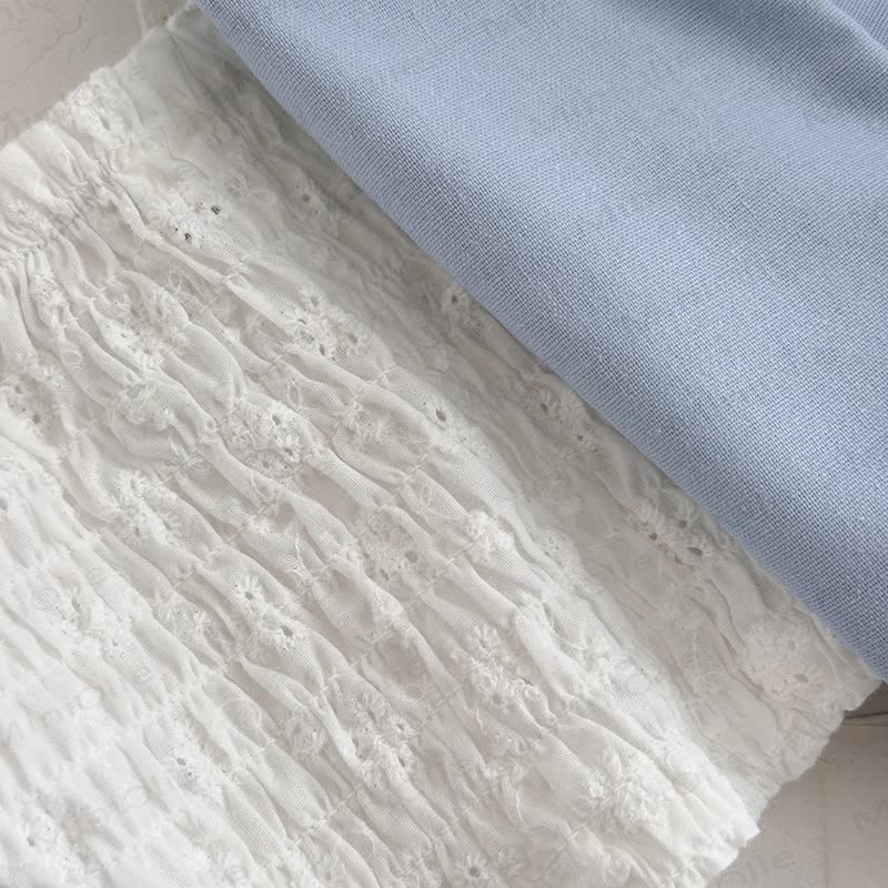 Baby Girl Puff Sleeve Top and Shorts Set - image 5