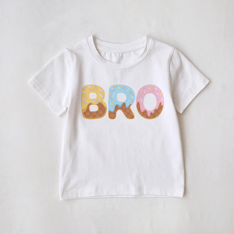 BRO/SIS Family Matching Birthday T-Shirt - BRO - Baby T-Shirt: 3-5T - image 4