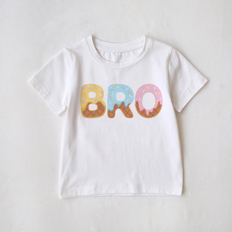 BRO/SIS Family Matching Birthday T-Shirt - BRO - Baby T-Shirt: 3-5T - image 4