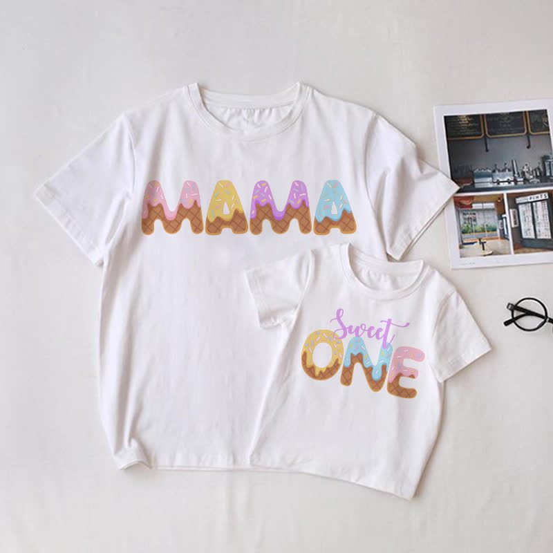 BRO/SIS Family Matching Birthday T-Shirt - MAMA - Adult T-Shirt: XL - image 2