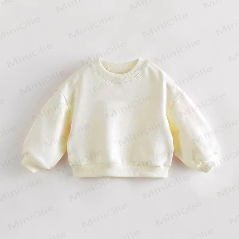 Personalized Retro Vehicle Name Customization Baby Sweatshirt - Cream - 3-5T - image 2