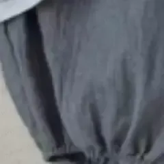 Pantaloni casual a tinta unita per bambini - Grigio - 6-7T - image 4