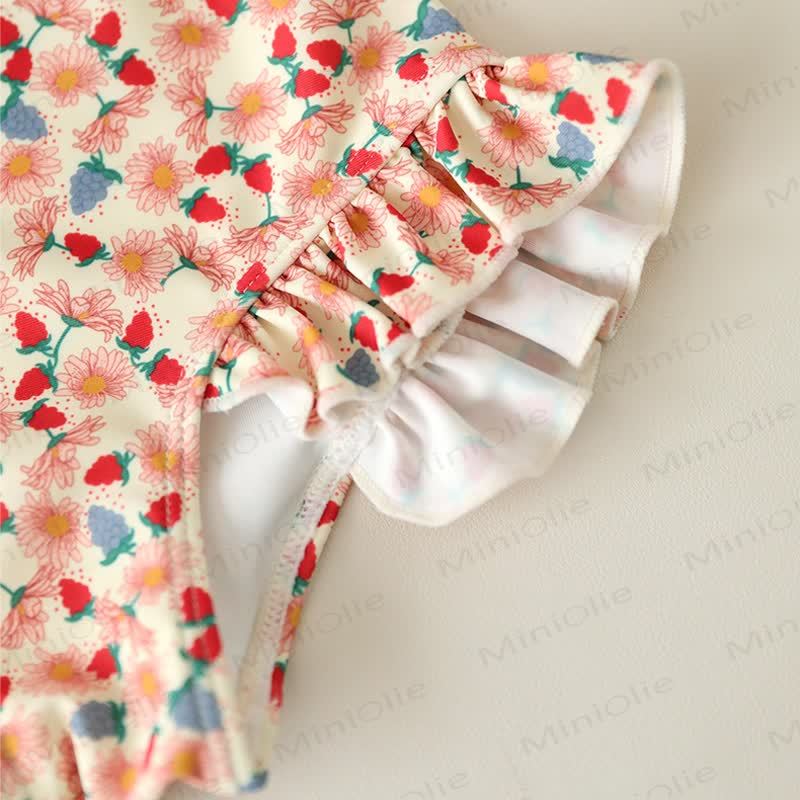 Toddler Girl Floral One-Piece Swimsuit - image 5