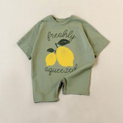 FRESHLY SQUEEZED Baby Lemon Green Romper - Green - 18-24M - image 1