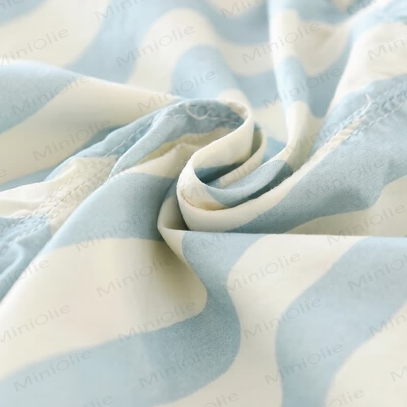 Baby Summer Cotton Striped Bubble Shorts - image 6