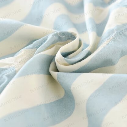 Baby Summer Cotton Striped Bubble Shorts - image 6