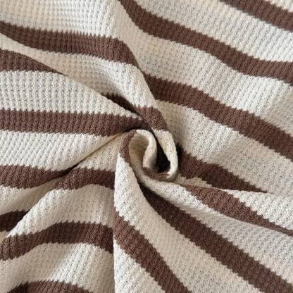 Baby Terry Striped Top and Shorts Set - image 6