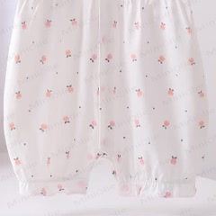 Baby Flower Sleeveless Ruffle Romper - image 5