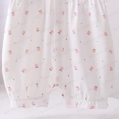 Baby Flower Sleeveless Ruffle Romper - image 5