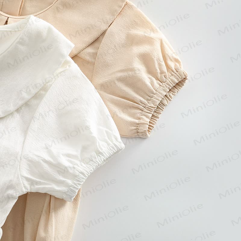 Baby Peter Pan Collar Embroidered Bodysuit - image 9