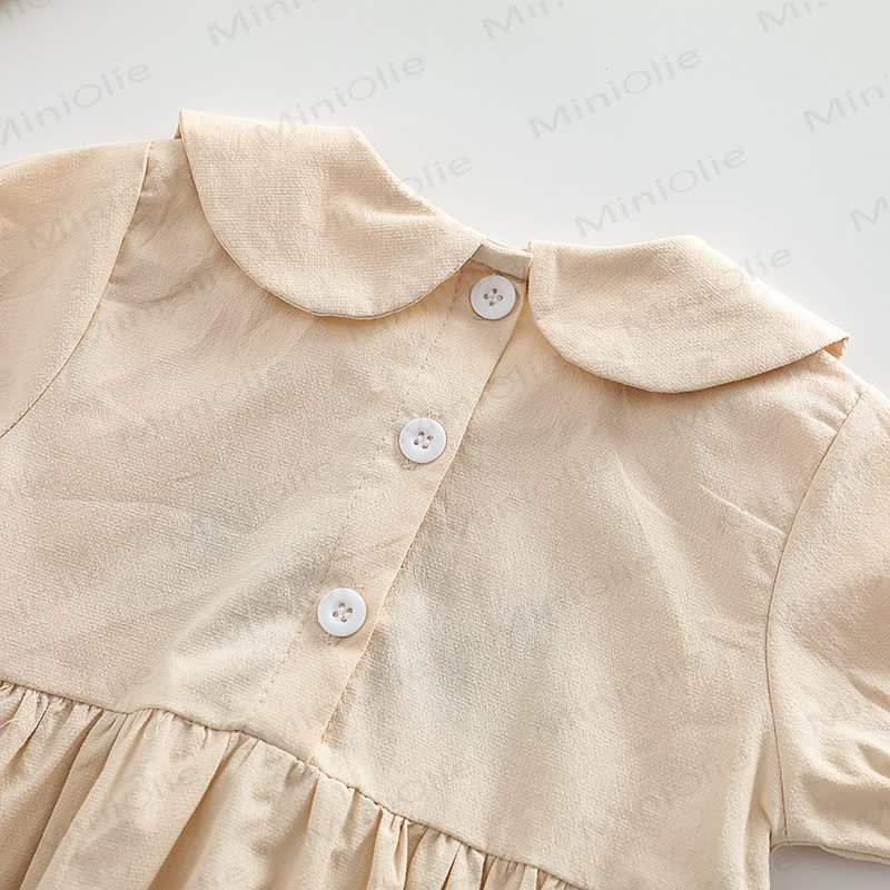 Baby Peter Pan Collar Embroidered Bodysuit - image 12
