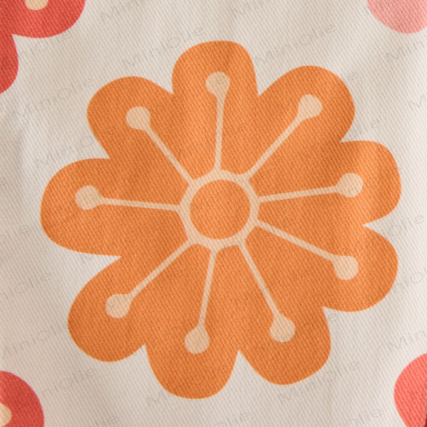 Baby Toddler Flower Pocket Overalls - image 6